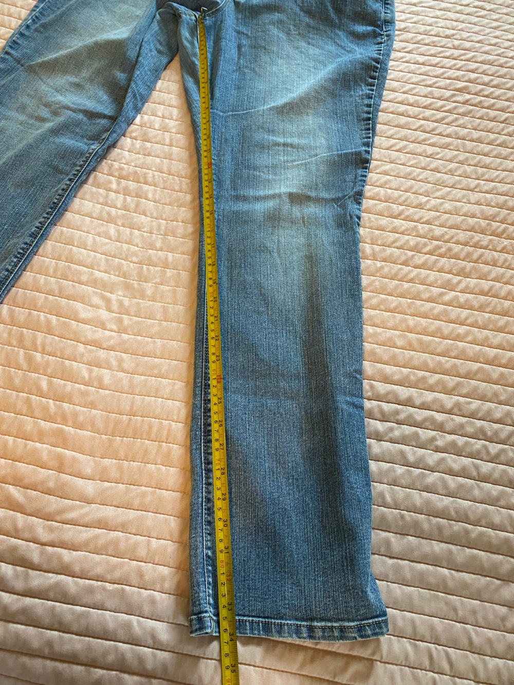 Natural Reflections Straight Leg Jeans - Light to Medium Blue Wash - Picture 5 of 5